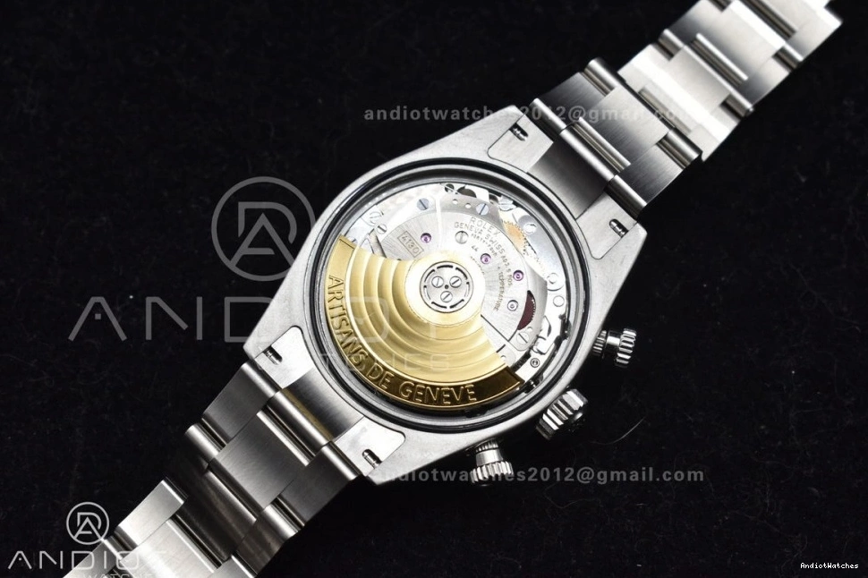 SS ADGF White Daytona SS Black on Bracelet 825 A Edition Comfortable Best Dial 0109